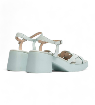 Wonders Catalina Blue leather sandals