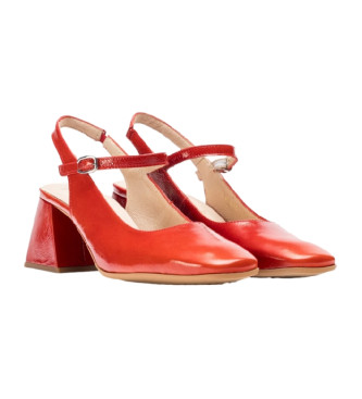 Wonders Heeled sandal Jane Red -Heel height: 6cm