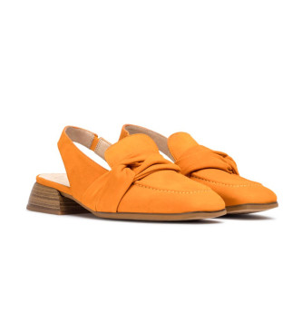 Wonders Usnjene sandale Phoenix orange 