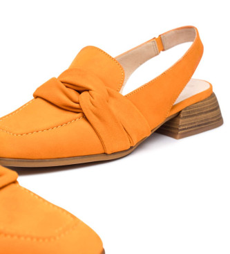 Wonders Leather Sandals Phoenix orange 