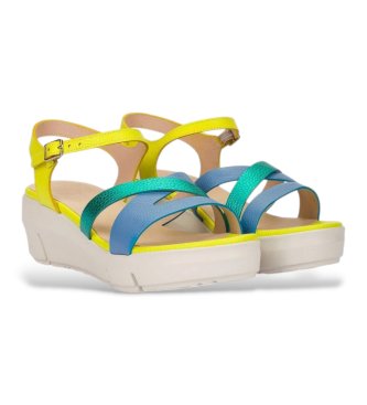 Wonders Sandalias de Piel Flynn 83 azul