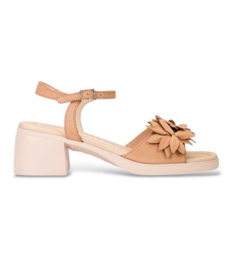 Wonders Sandales en Cuir Moai 02 Beige