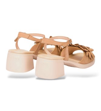 Wonders Sandales en Cuir Moai 02 Beige
