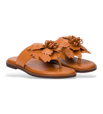 Wonders Sandalias de Piel Musa 87K marr�n