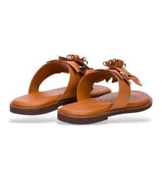 Wonders Sandalias de Piel Musa 87K marr�n