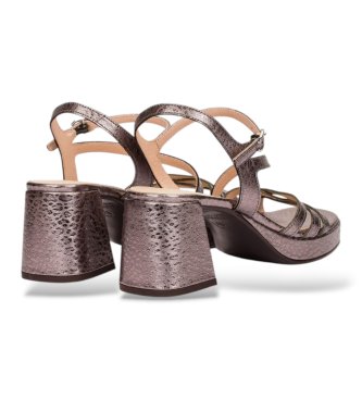 Wonders Sandales en Cuir Zaida 21 gris