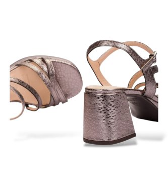 Wonders Sandales en Cuir Zaida 21 gris