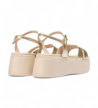 Wonders Sandales en cuir Golden Celina