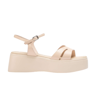 Wonders Sandales en cuir Celina nude