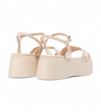Wonders Sandales en cuir Celina nude