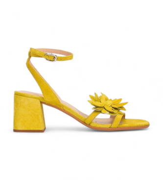 Wonders Sandalias de Piel Estela 03 amarillo