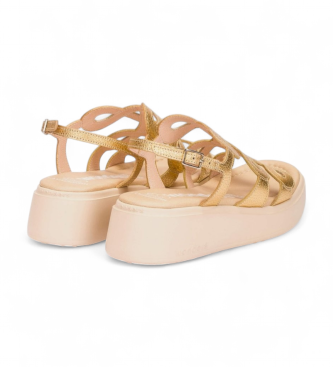 Wonders Sandalias de Piel Heaven 03 dorado