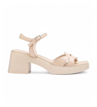 Wonders Sandalias de Piel Libertad nude