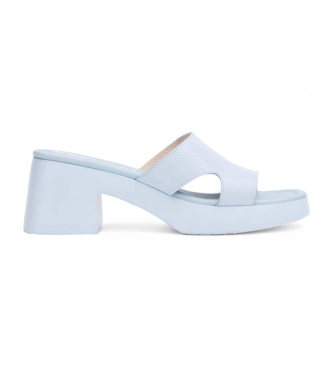 Wonders Ledersandalen Motel Blue