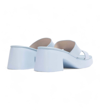 Wonders Leather sandals Motel Blue