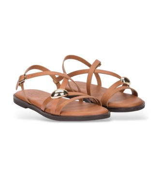 Wonders Musa 23 sandaler i læder, brun