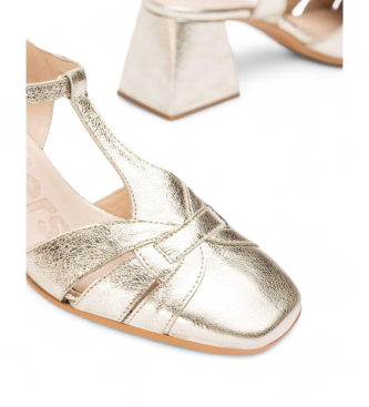Wonders Milena srebrni usnjeni sandali