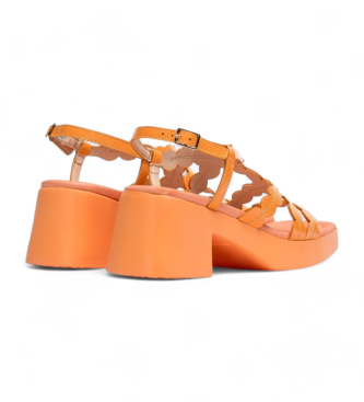 Wonders Usnjeni sandali Neus Orange
