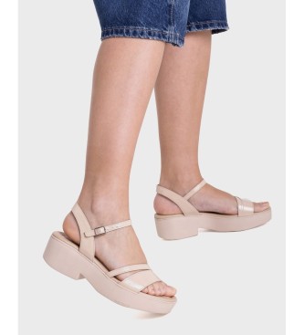 Wonders Sandales en Cuir Venus 01 Beige