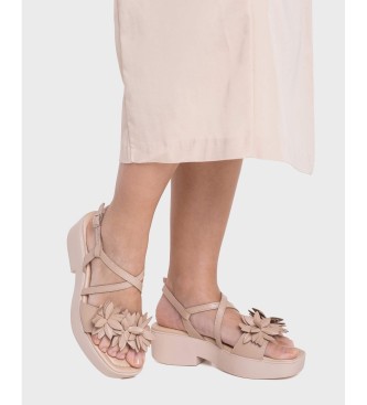 Wonders Sandales en Cuir Venus 02 Beige