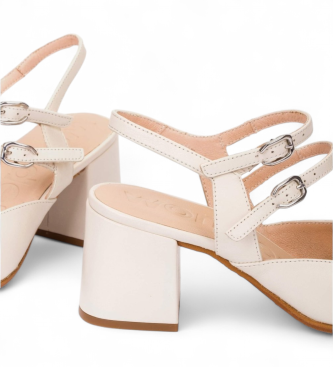 Wonders Usnjeni čevlji Anila 02 white