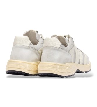 Wonders Baskets en Cuir Elian blanc
