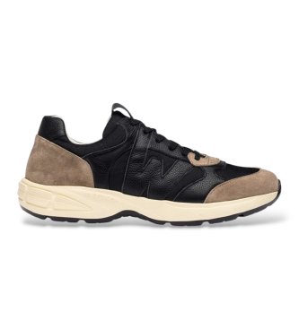 Wonders Baskets en cuir Elian marron