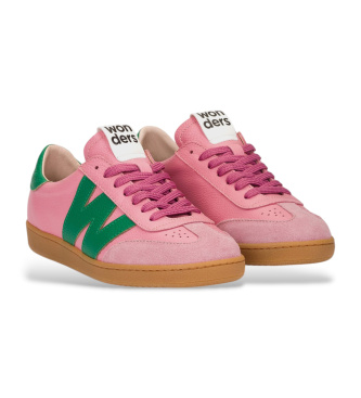 Wonders Lederturnschuhe Nubia 01 rosa 