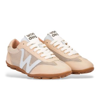Wonders Leather Sneakers Nysa01 beige