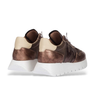Wonders Leder Turnschuhe Odisei 91 braun