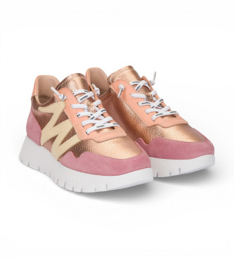 Wonders Zapatillas de Piel Odisei01 bronce