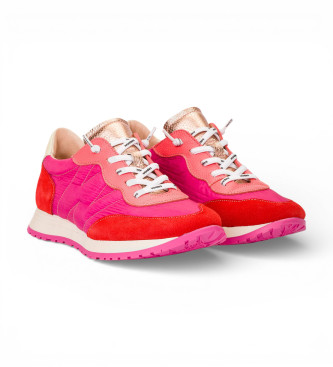 Wonders Towanda02 Sneakers i l�der rosa