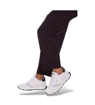 Wonders Baskets en Cuir Wabash 30 blanc
