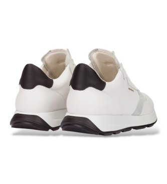 Wonders Baskets en Cuir Wabash 30 blanc