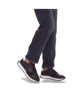 Wonders Baskets en Cuir Wabash 30 noir