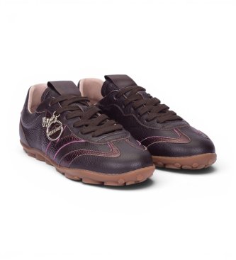 Wonders Leder-Sneakers Nysa 05 braun