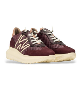 Wonders Ultrafly 01 wine shoes
