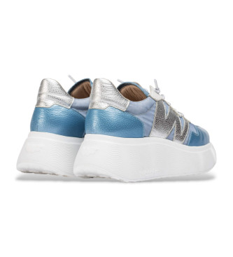 Wonders Zapatillas Znit azul