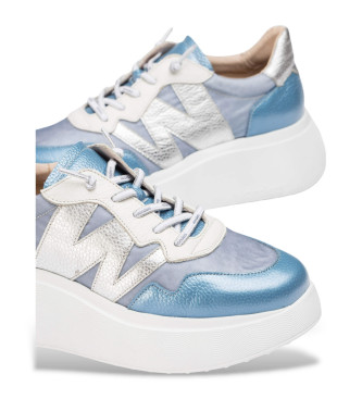 Wonders Zapatillas Znit azul