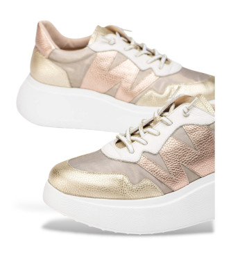 Wonders Zapatillas Znit bronce