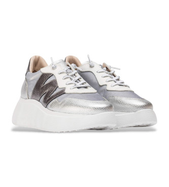 Wonders Znit silverfrgade sneakers