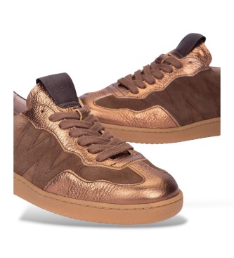 Wonders Leren sneakers Lai bruin