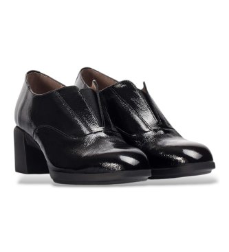 Wonders Chaussures en Cuir Reghost 04 Noir