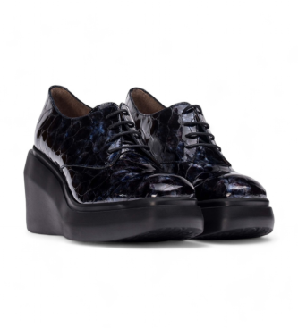 Wonders Blucher-sko i lder navy