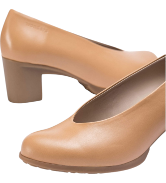 Wonders Grace beige Lederschuhe