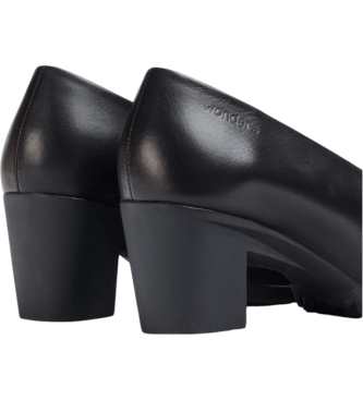 Wonders Grace leather shoes black