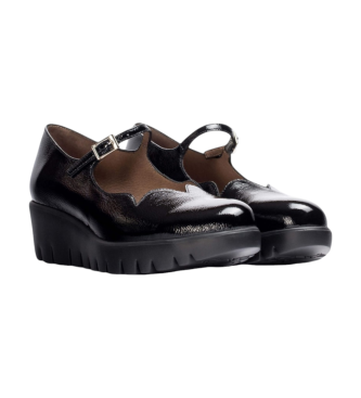 Wonders Chaussures en cuir Seville noir