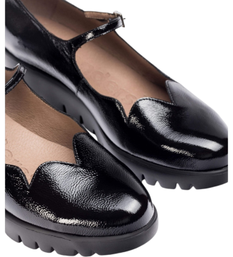 Wonders Chaussures en cuir Seville noir