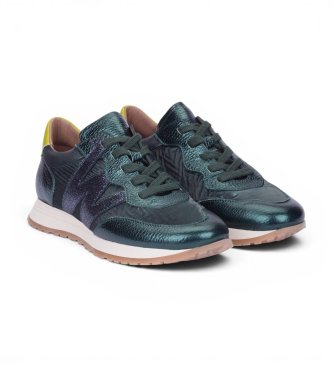 Wonders A-4810 green shoes