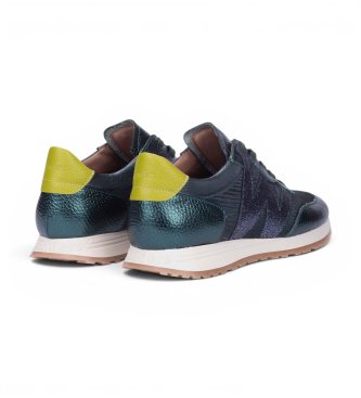 Wonders A-4810 green shoes